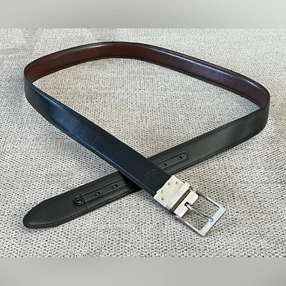 Vegan‎ Leather Reversible Belt 50